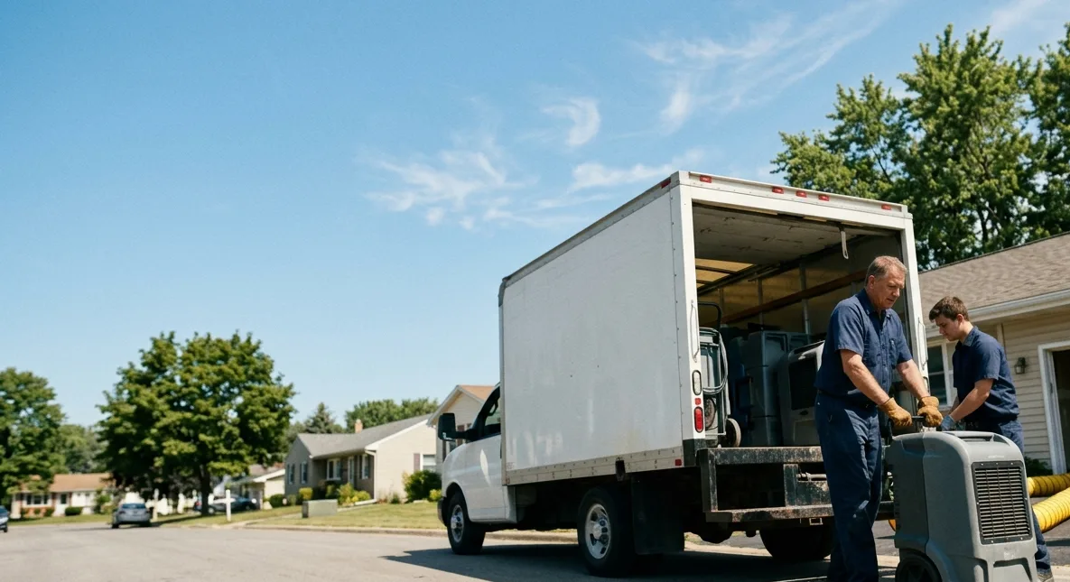 Water Damage Cleanup in Dayton, OH near me